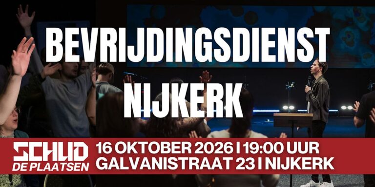 Bevrijdingsdienst – Schud de Plaatsen — theater in Nijkerk