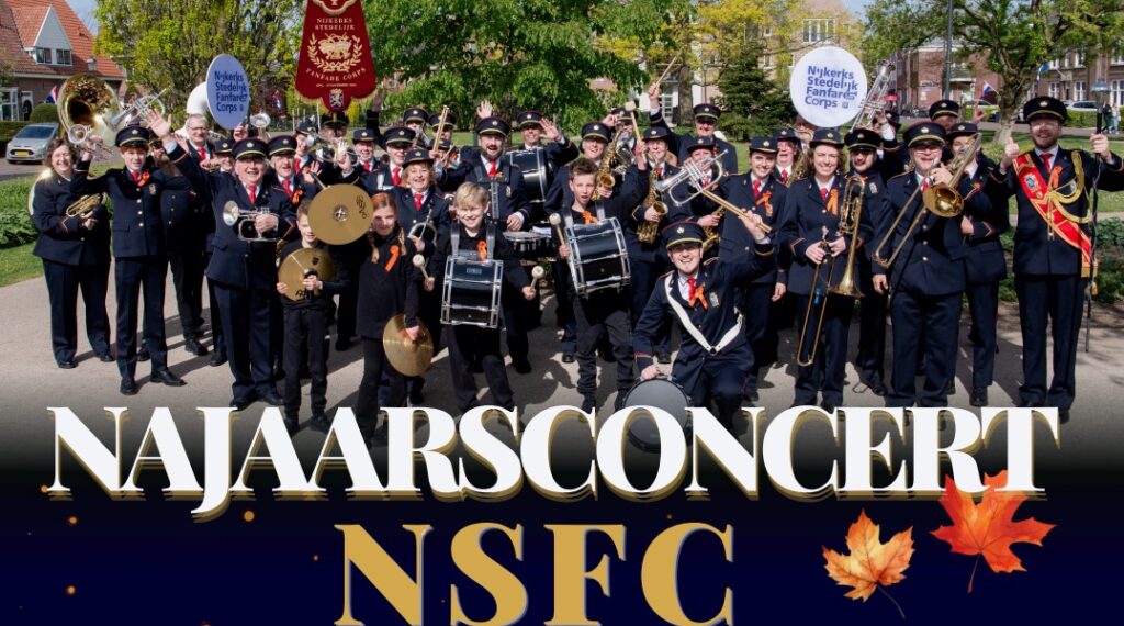 Nijkerks Stedelijk Fanfare Corps luidt de herfst in met groots najaarsconcert in Nijkerk
