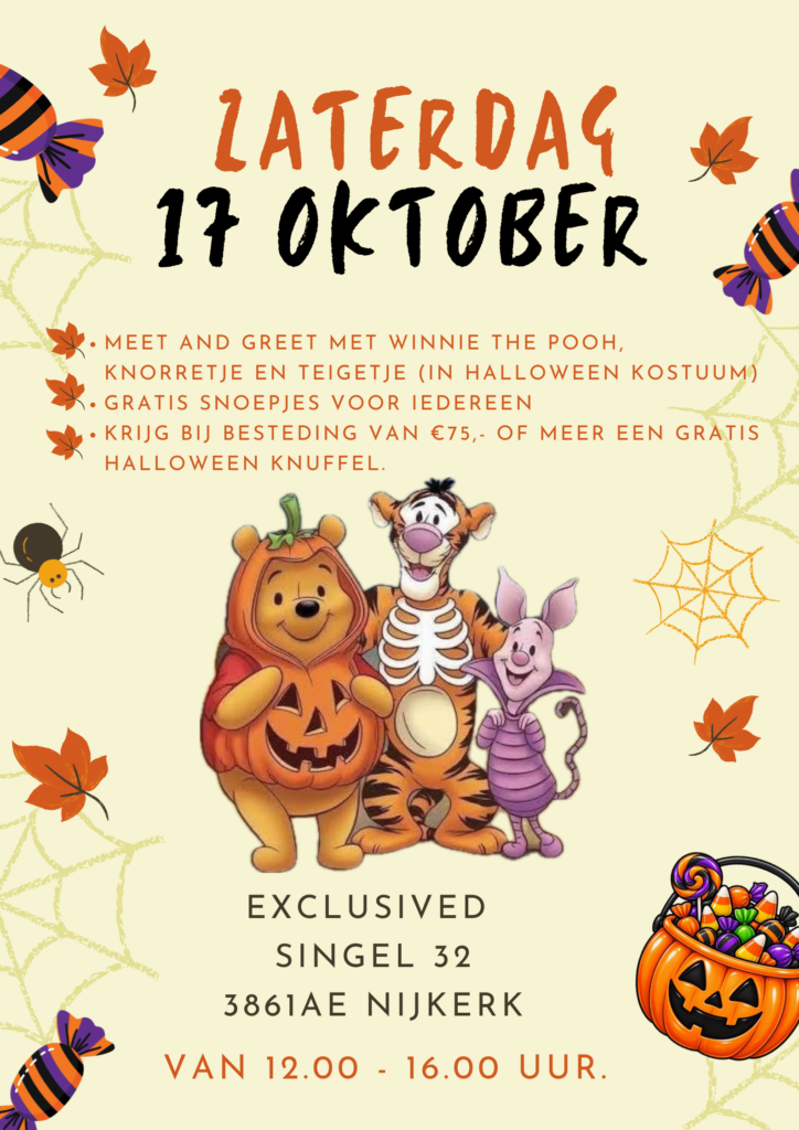 Meet and Greet met Winnie the Pooh, Knorretje en Teigetje — familie-kids in Nijkerk