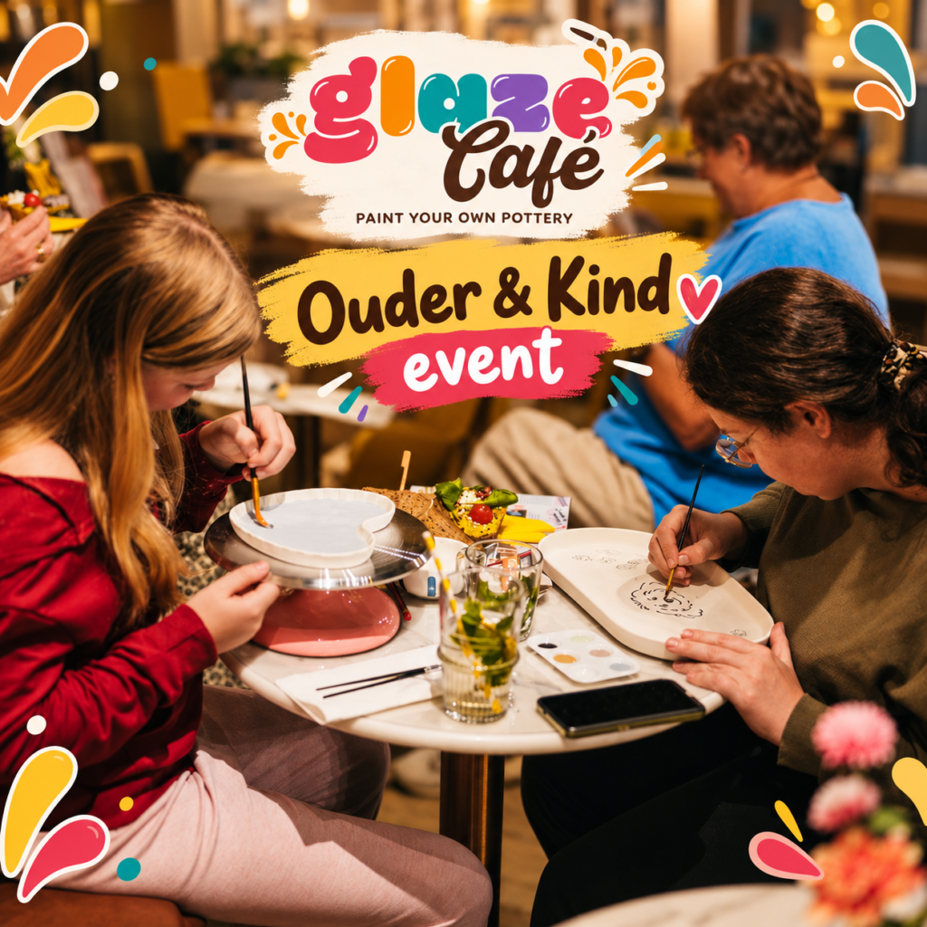 Ouder & Kind Event – Glaze Café Editie in Nijkerk