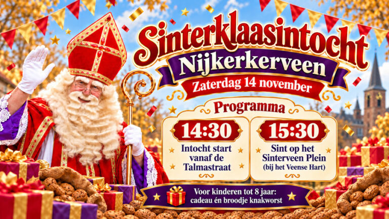 Intocht Sinterklaas in Nijkerkerveen — festival in Nijkerk